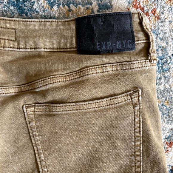 Express Khaki Skinny Hyper Stretch Jeans Size W34 x L32 - Picture 8 of 8